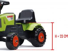 Дитячий трактор каталка з причепом Falk 1012B Baby Claas Axos 310